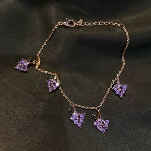 14k Gold plated Grapes bracelet